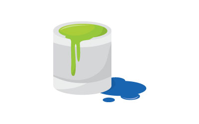 paint bucket illustration